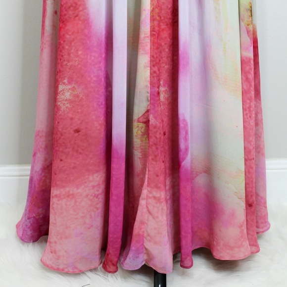 Fame and Partners Long watercolor gown - Picture 16 of 16